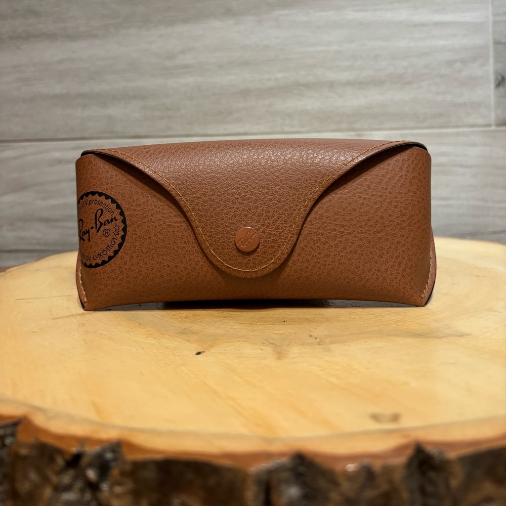 Ray Ban Case Sunglasses Luxottica CASE ONLY Brown